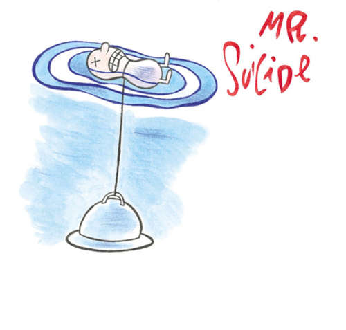 ALESSI MR SUICIDE BATH PLUG